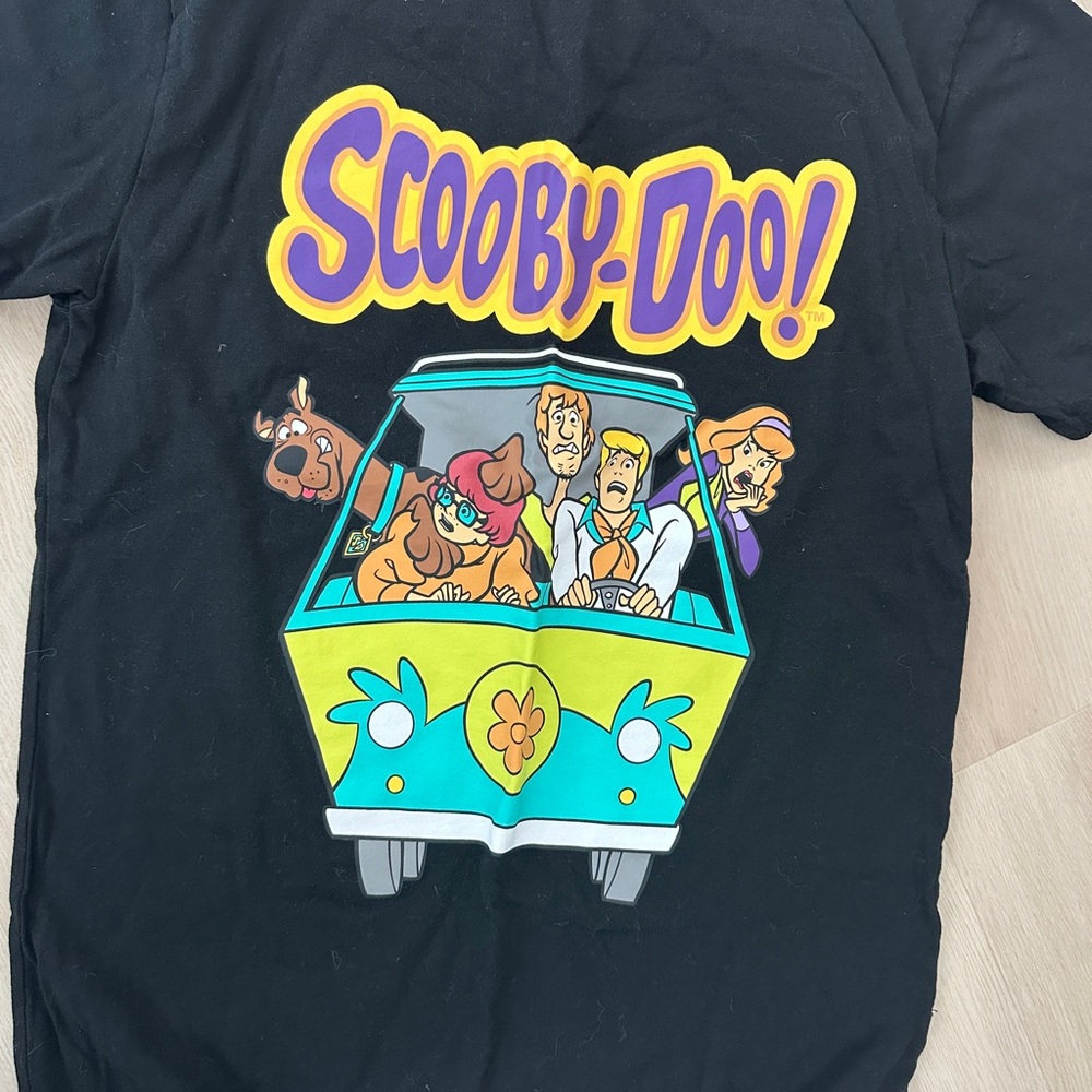 Scooby-Doo Black Graphic T-Shirt
